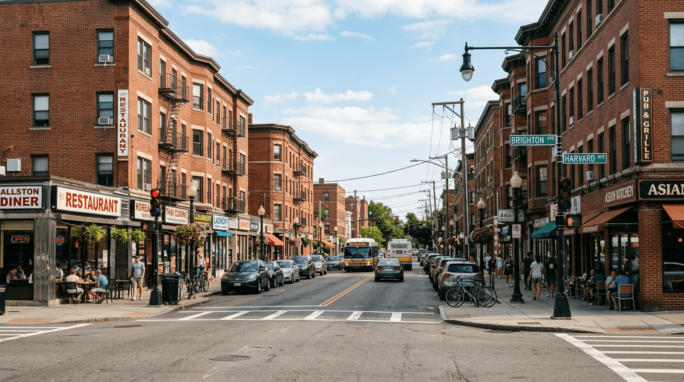 Explore the Allston neighborhood
