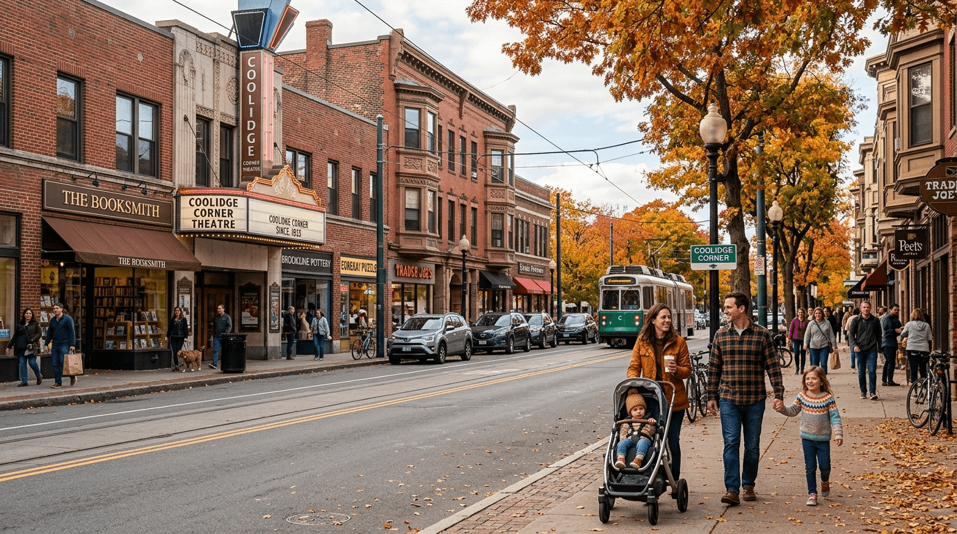 Explore the Coolidge Corner neighborhood